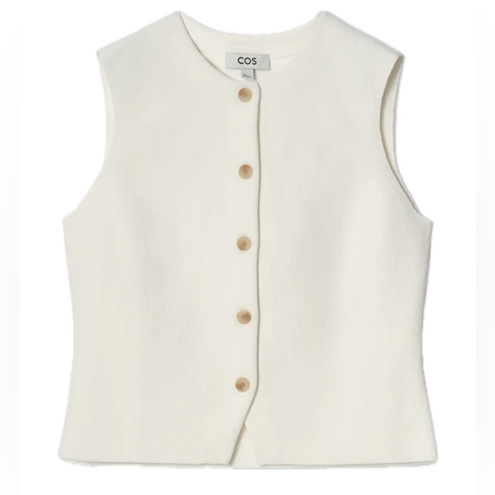 COS knitted cotton vest